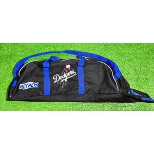 LA DODGERS MLB Promotional  Hi-chew Baseball Bat Bag Zipper Youth Size RARE EUC